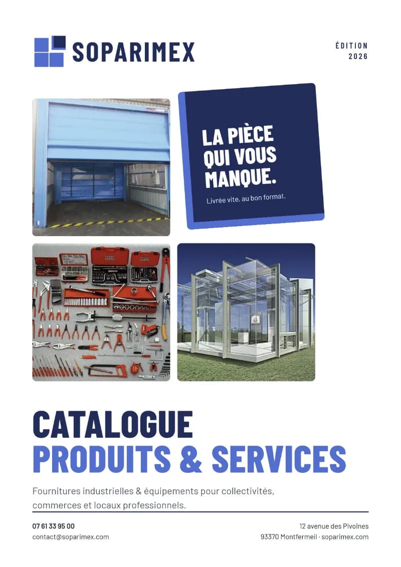 Couverture : Catalogue Soparimex 2026